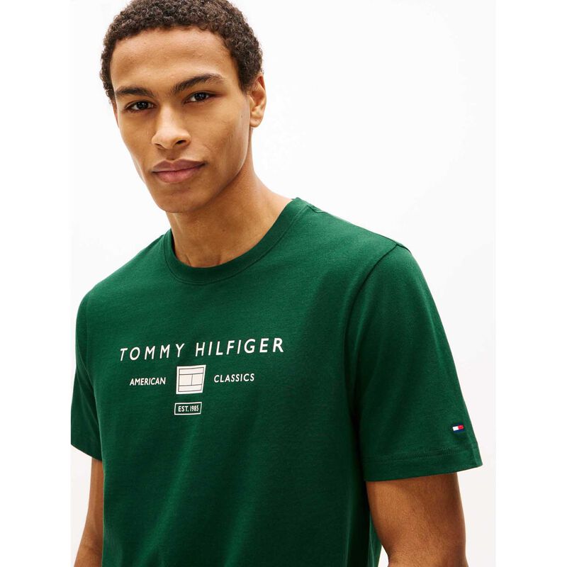 Tommy Hilfiger Brand Love Mono Stack Tee image number 2
